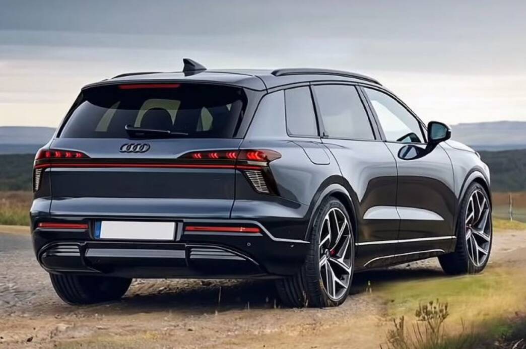 Audi Q9 2026 rendering