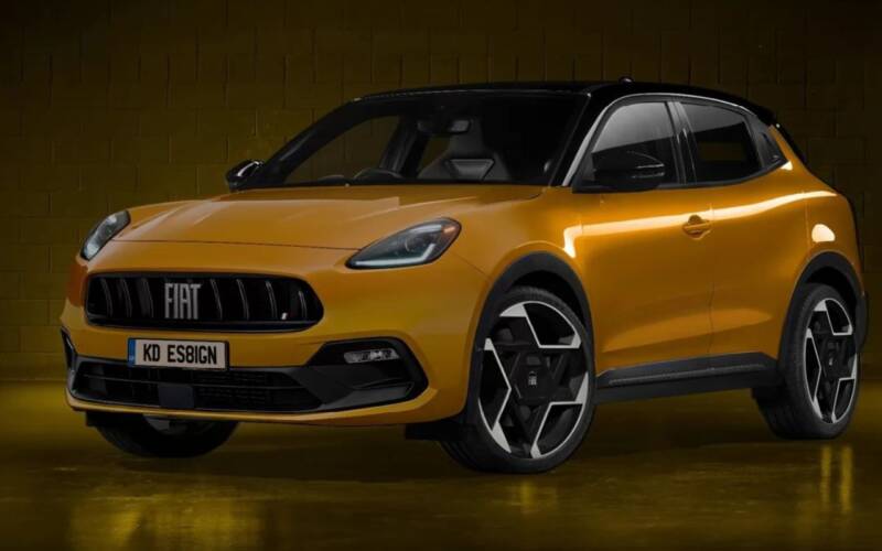 Fiat Punto B-SUV render