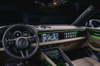 interni e infotainment porsche