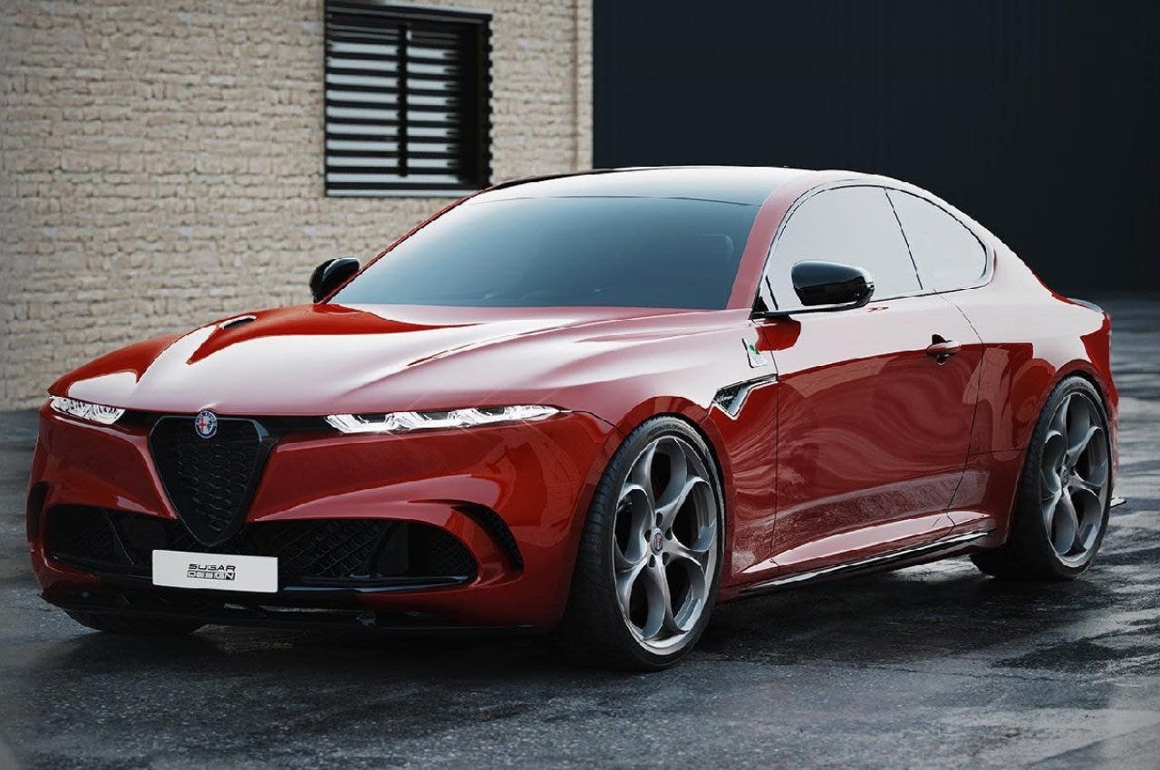 alfa romeo giulia Sugarchow Design