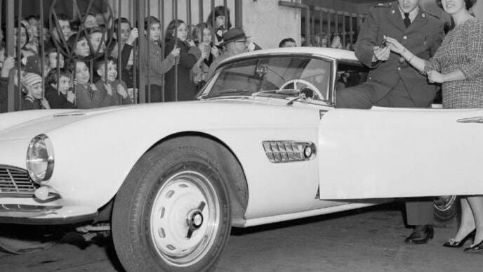 BMW 507 elvis presley