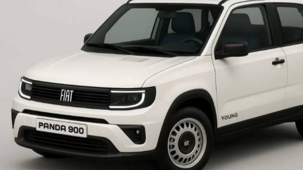 Fiat Panda Young render