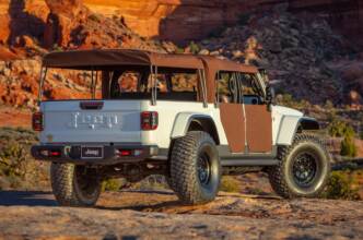 Easter Jeep Safari, convoy