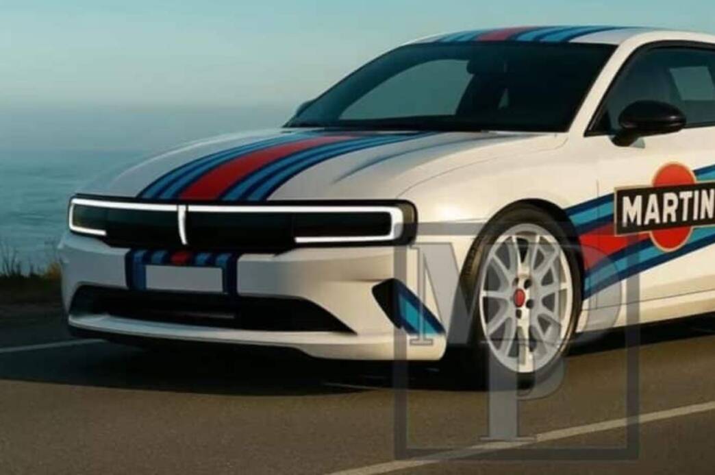 Lancia Delta martini rendering MDP