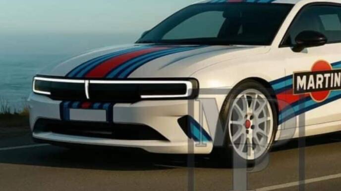 Lancia Delta martini rendering MDP