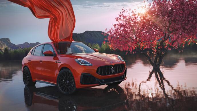 Maserati grecale-trofeo-orange-devil-spring-collection