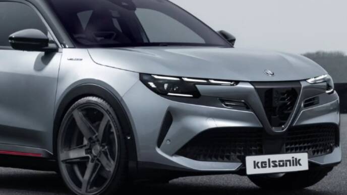 alfa romeo junior - rendering kelsonik