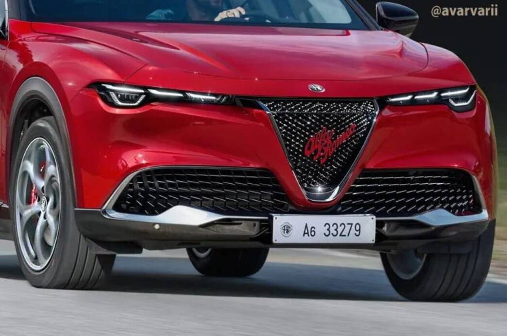 Alfa Romeo Stelvio rendering