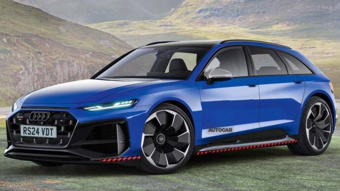 Audi RS 5 avant rendering