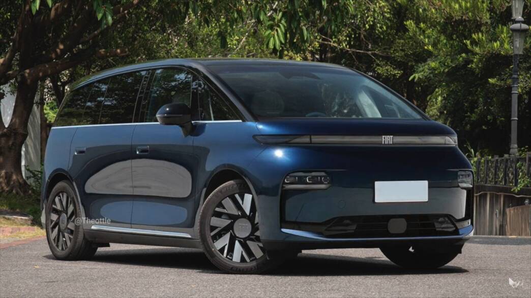 fiat multipla - rendering Theottle