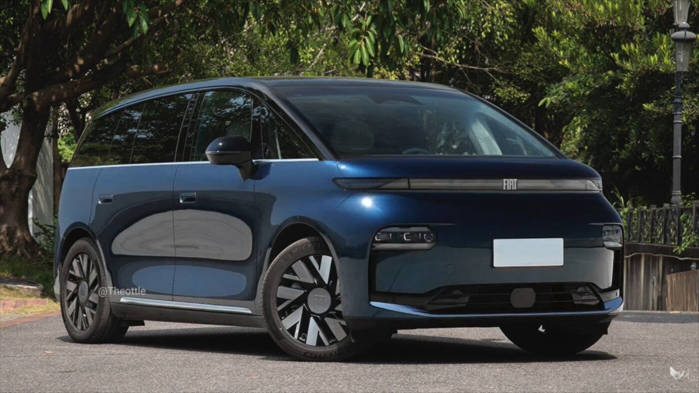 fiat multipla - rendering Theottle