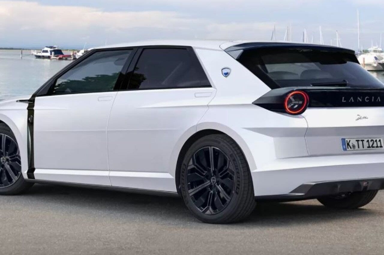 Lancia Delta rendering