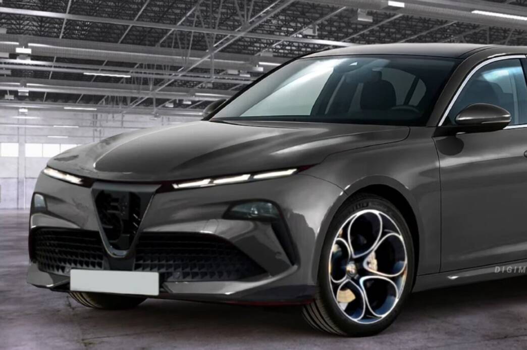 Alfa Romeo Giulia rendering