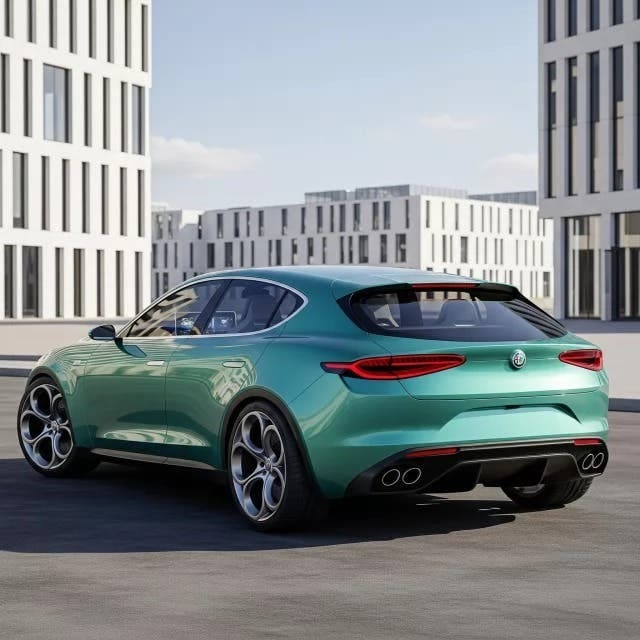 Alfa Romeo Giulietta render