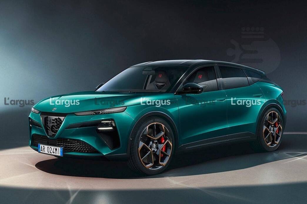 Alfa Romeo Stelvio render