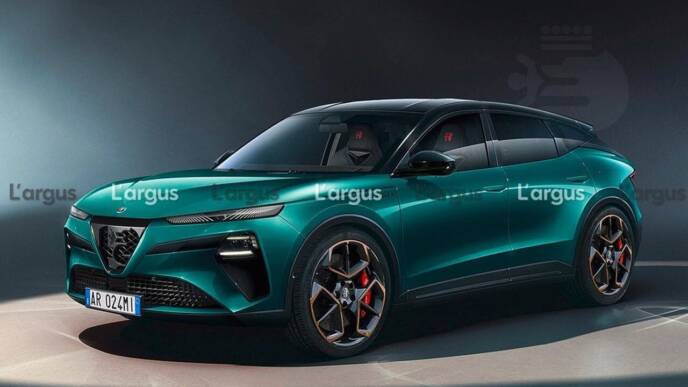 Alfa Romeo Stelvio render