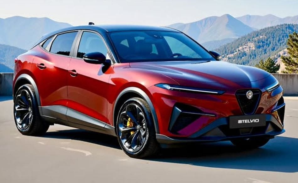 Alfa Romeo Stelvio rendering serafini