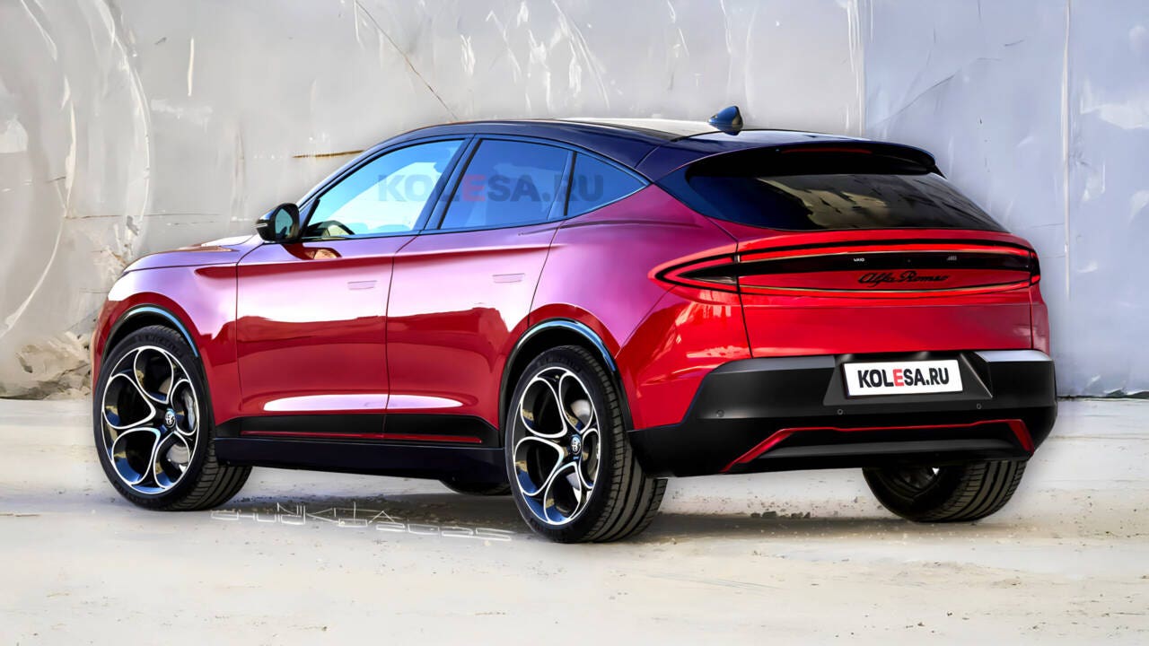 alfa romeo stelvio rendering