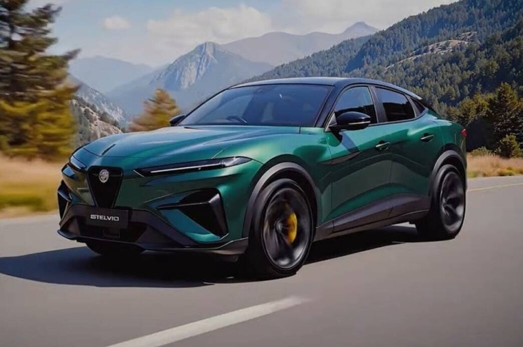 Alfa Romeo Stelvio rendering serafini