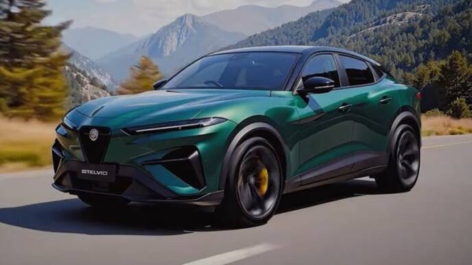 Alfa Romeo Stelvio rendering serafini