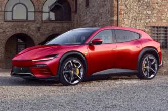 Ferrari Elettrica rendering