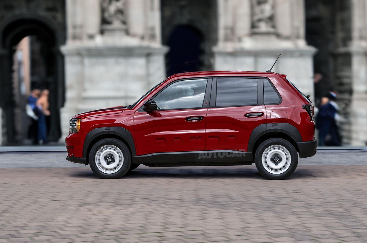Fiat Pandina rendering