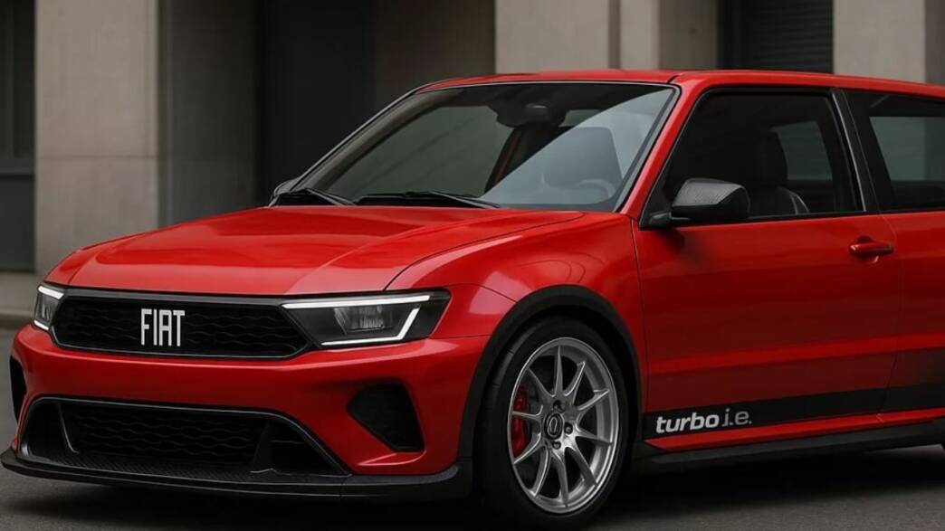 Fiat Uno Turbo render