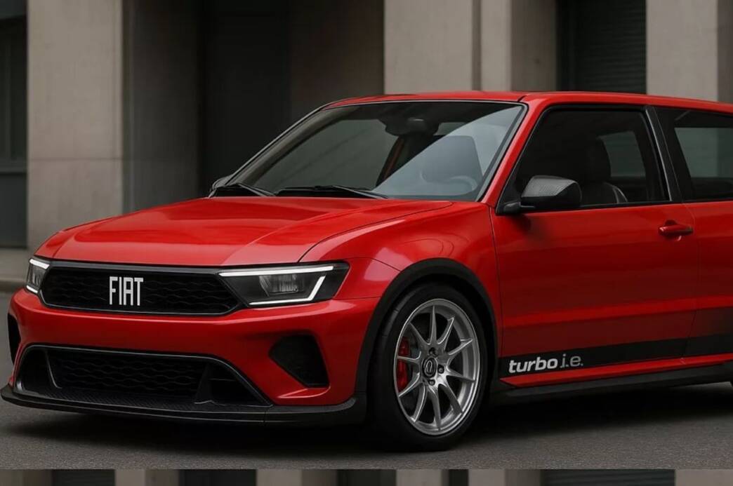 Fiat Uno Turbo render