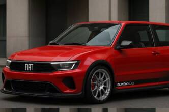 Fiat Uno Turbo render