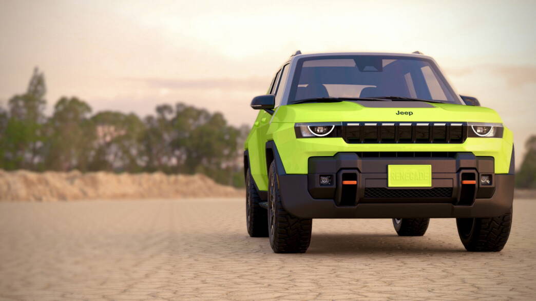 Jeep Renegade rendering maltese