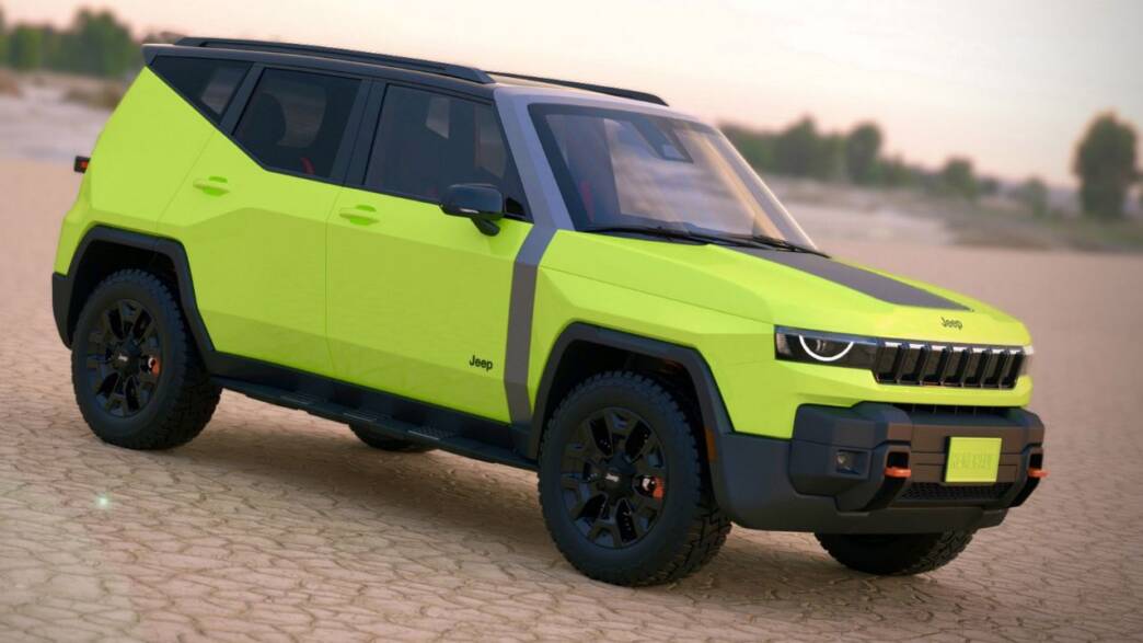 Jeep Renegade rendering maltese