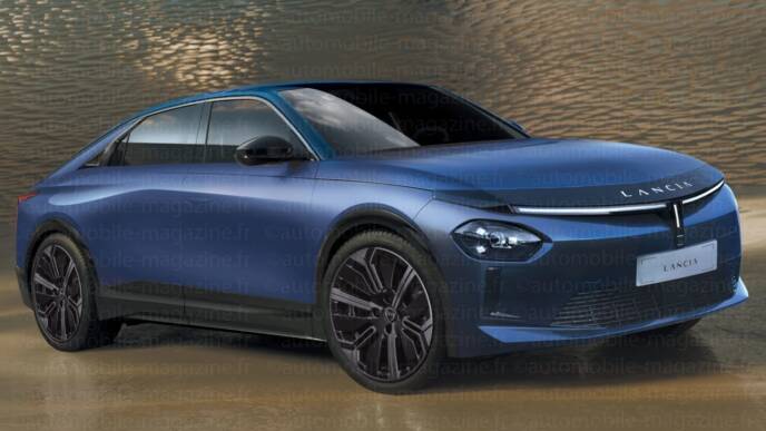 Lancia Gamma 2026 render