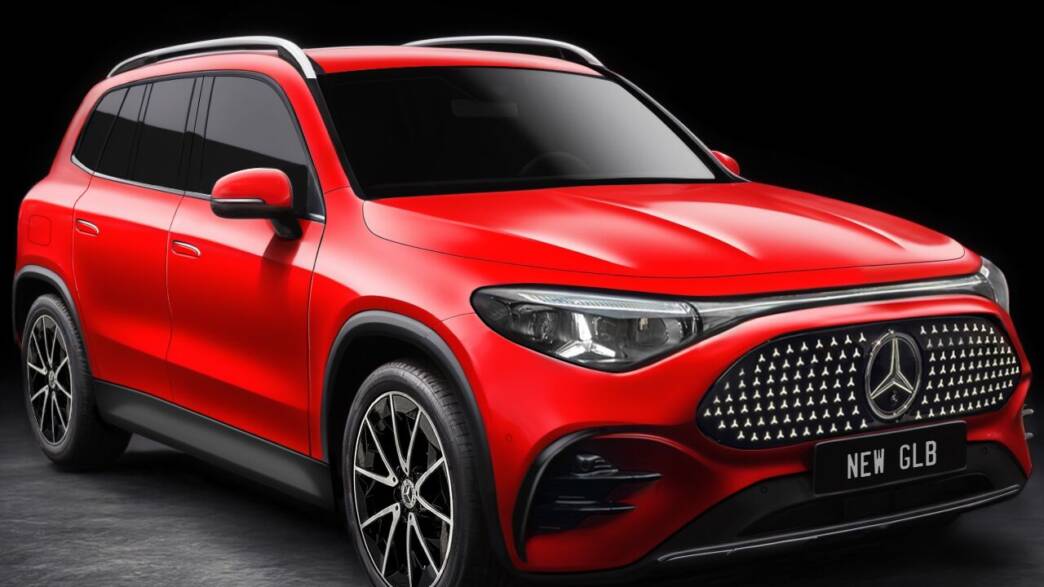 Mercedes GLB Electric rendering