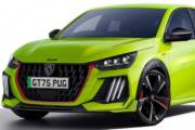 Peugeot 208 GTI rendering