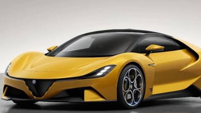 alfa romeo 4c - rendering tedoradze