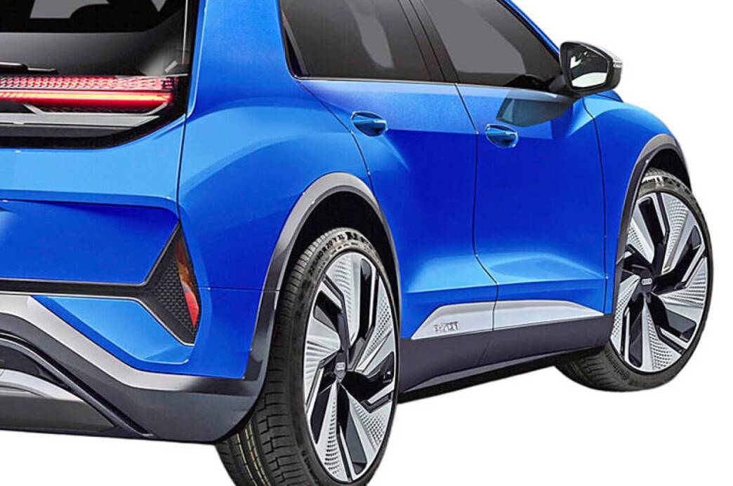 audi a2 e tron 2026 rendering