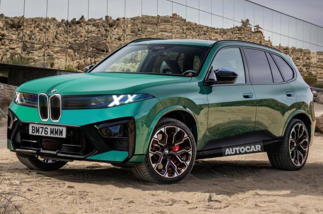 BMW X5 2026 rendering