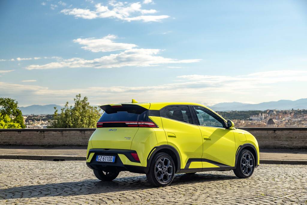 BYD Dolphin Surf dietro