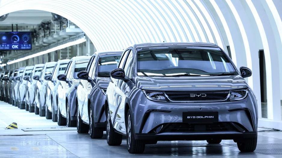 fabbrica BYD