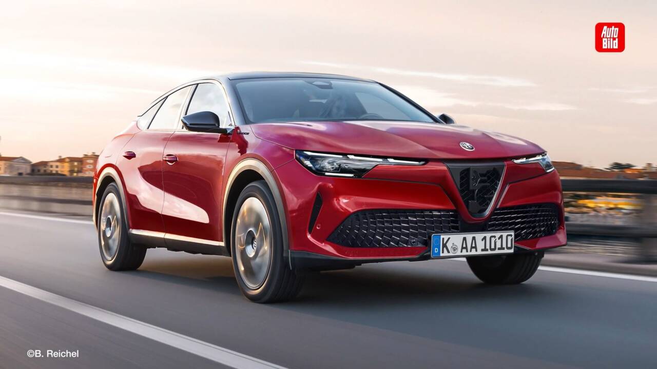 Alfa Romeo Giulia rendering