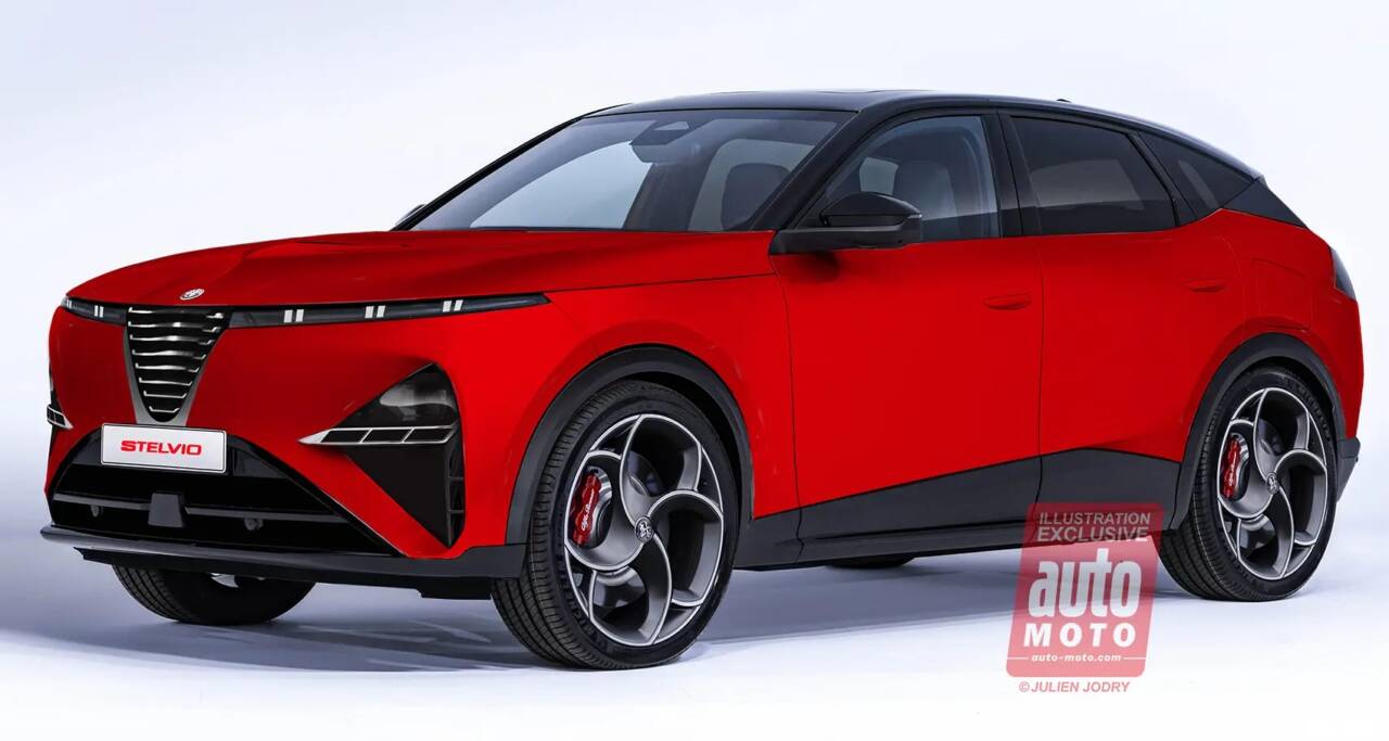 Alfa Romeo Stelvio render