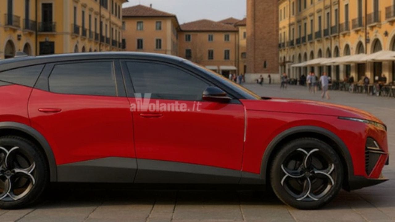 Alfa Romeo Stelvio rendering