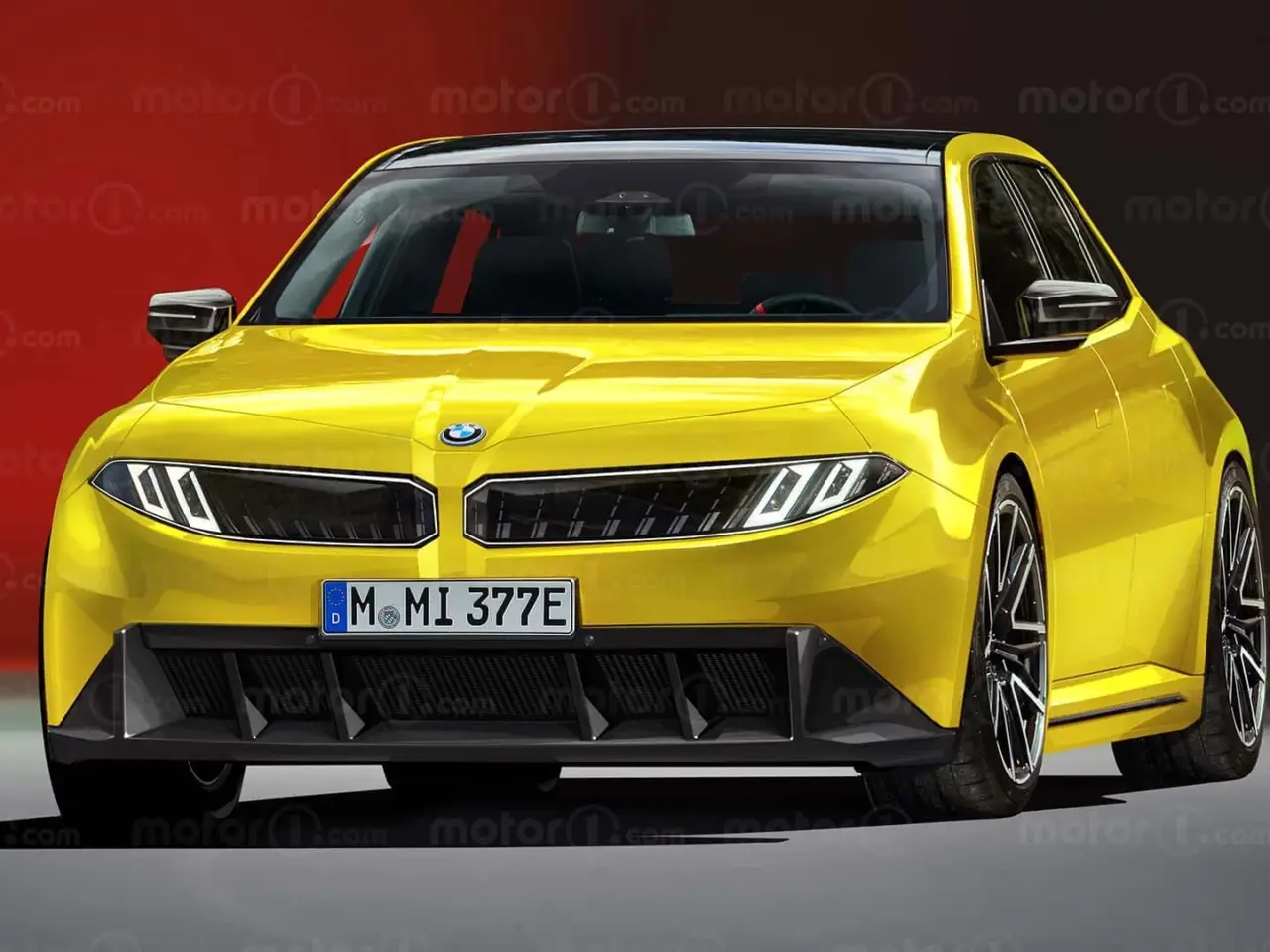 BMW M3 rendering