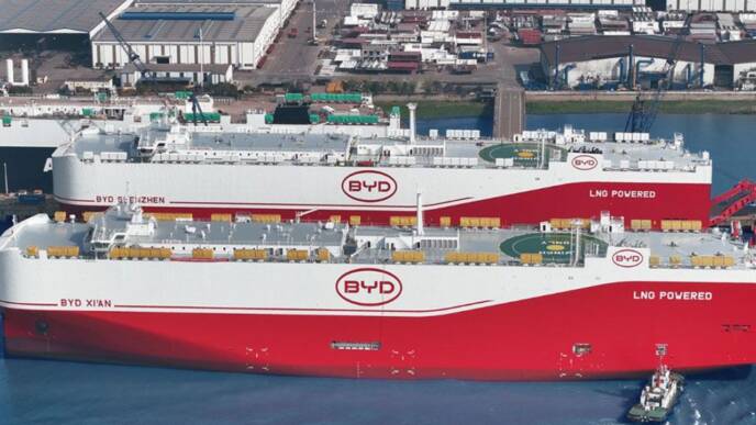 BYD cargo