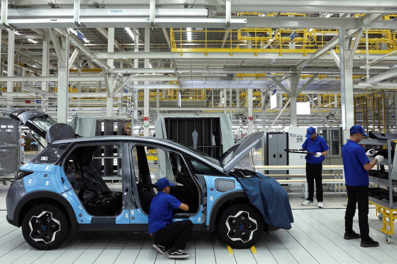 BYD fabbrica