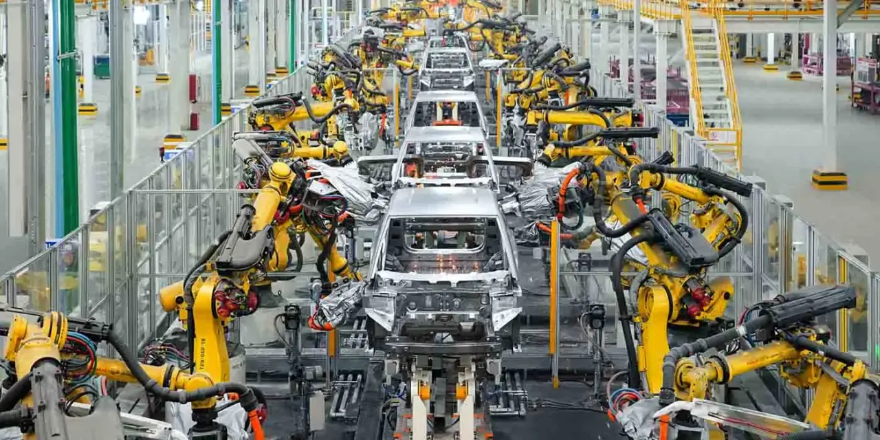 BYD fabbrica