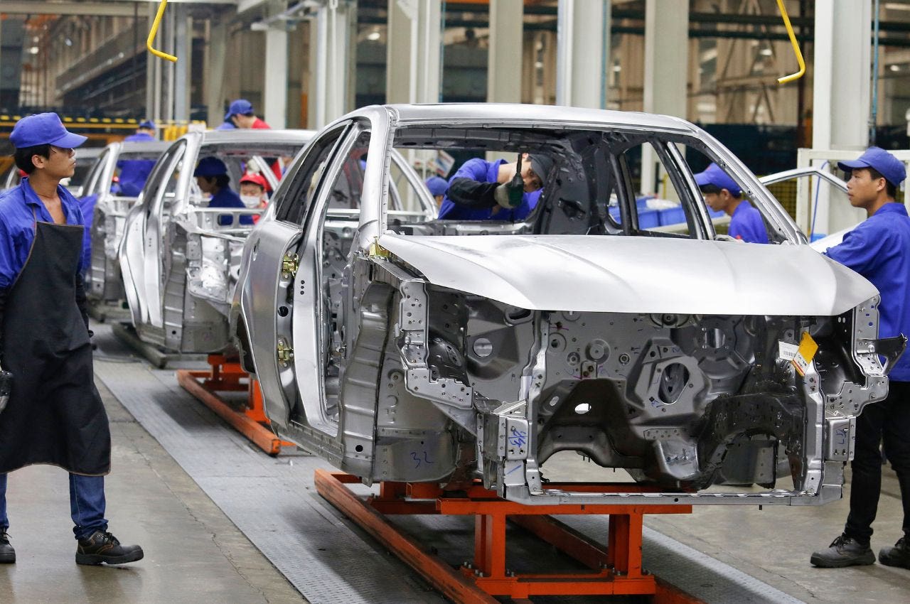 BYD fabbrica