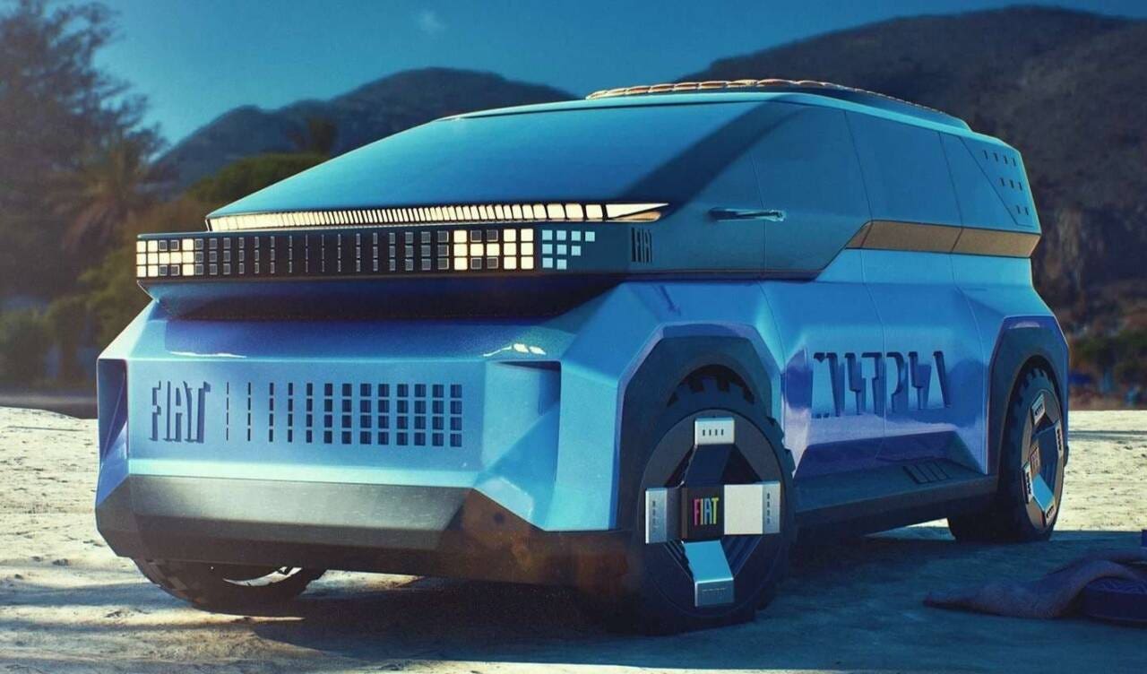 Fiat Multipla render