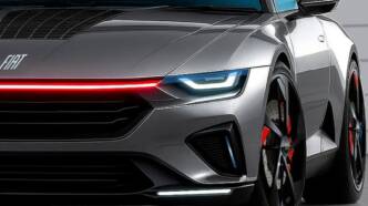 Fiat X1/9 tda rendering