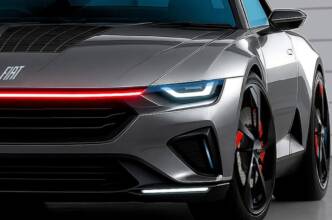 Fiat X1/9 tda rendering